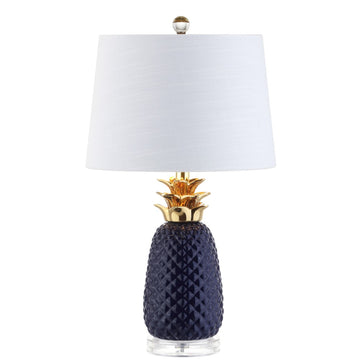 Pineapple 23" Ceramic LED Table Lamp - JONATHAN Y
